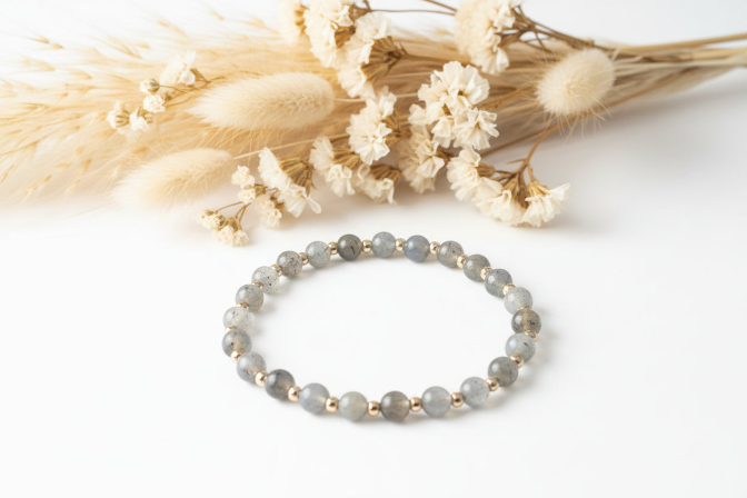 Bracelet en labradorite