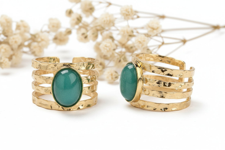 Anneau Amazonite