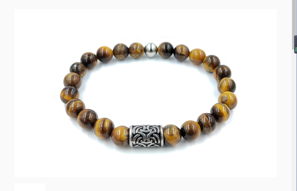 Bracelet pierre oeil du tigre