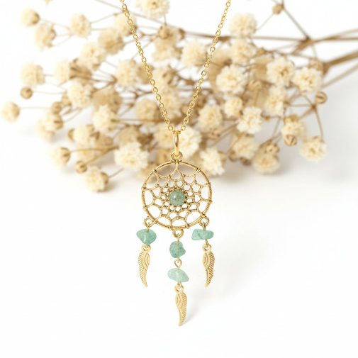 Collier Aventurine Verte