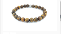 Bracelet oeil de tigre mat