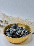 Obsidienne flocons de neige